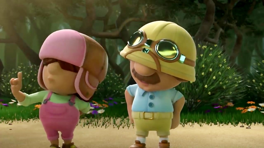 کارتون قلب جنگل Jungle Beat - اپیزود 25